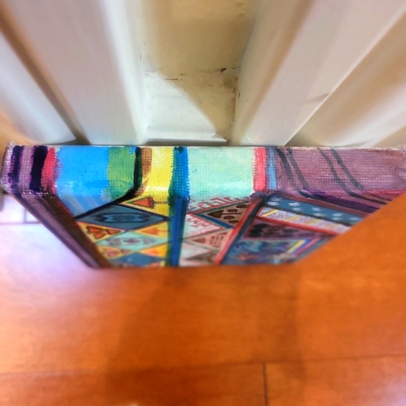 Original Oil Painting--Abstract Shapes - Picture 8 of 8